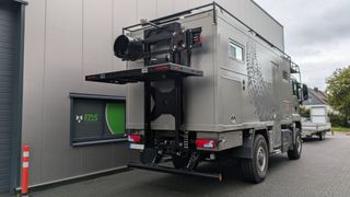 Heckträger XL - Plattform mit Winde